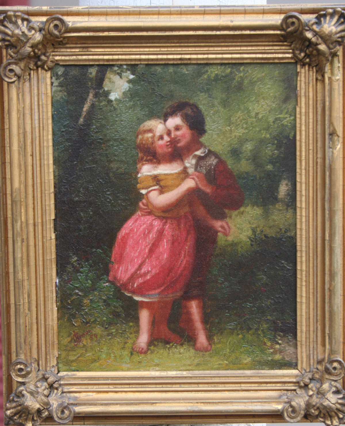 J.G. Brown | Boy and Girl