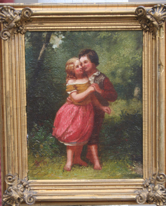J.G. Brown | Boy and Girl