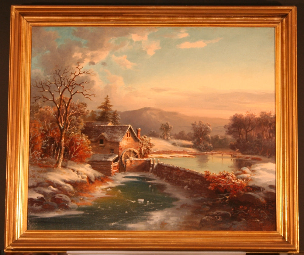 Thomas Prichard Rossiter | Winter in the Country - "Dawn"