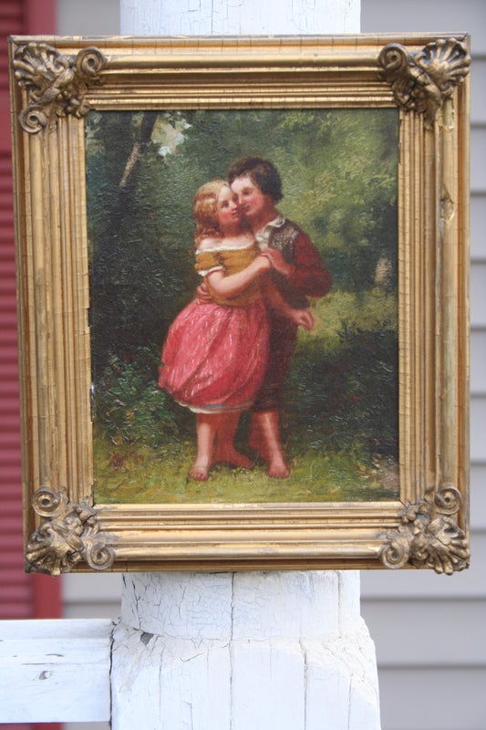 J.G. Brown | Boy and Girl