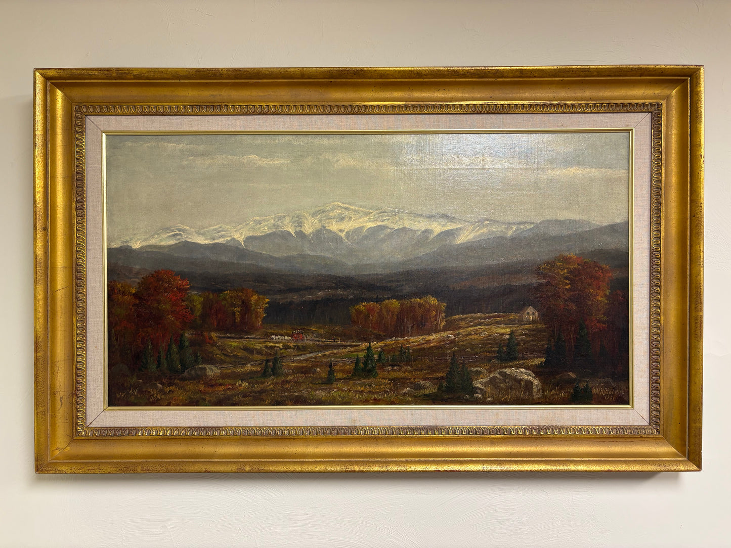 William Henry Holmes | Trundling Along Kancamagus Highway, New Hampshire